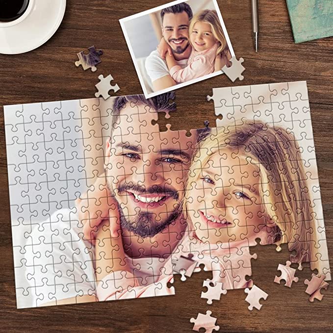 Let your loved ones enjoy a memory one piece at a time with custom puzzles.